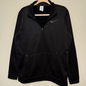 Nike Men's Black Quarter Zip